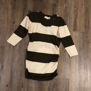 1/4 sleeve maternity sweater